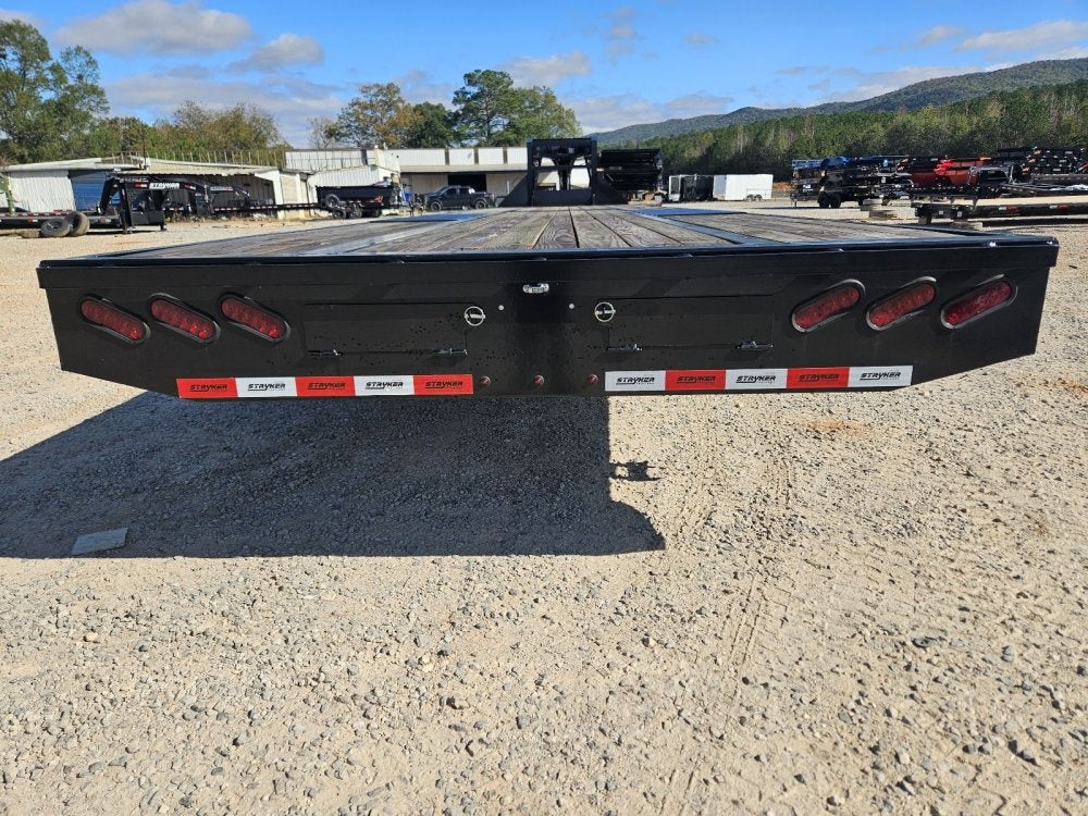 40' Stryker Gooseneck (2) 12K Axles Straight Deck Dual Wheels - Dual Wheel Deckover - DO 12K SD - TrailerSwap