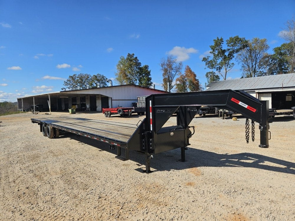 40' Stryker Gooseneck (2) 12K Axles Straight Deck Dual Wheels - Dual Wheel Deckover - DO 12K SD - TrailerSwap