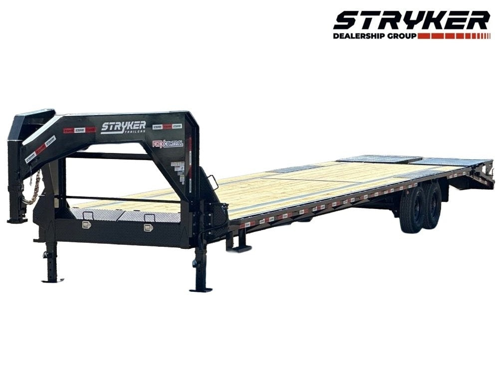 40' Stryker Gooseneck (2) 7K Axles Mega Ramps 14 ply Tires - Hotshot Non-CDL - DO 7K MR - TrailerSwap