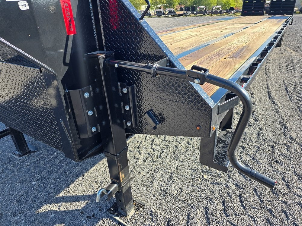 40' Stryker Gooseneck Dual Wheel Deckover Trailer Mega Ramps - (2) 10K Axles - Dual Wheel Deckover - DO 10K MR DW - TrailerSwap