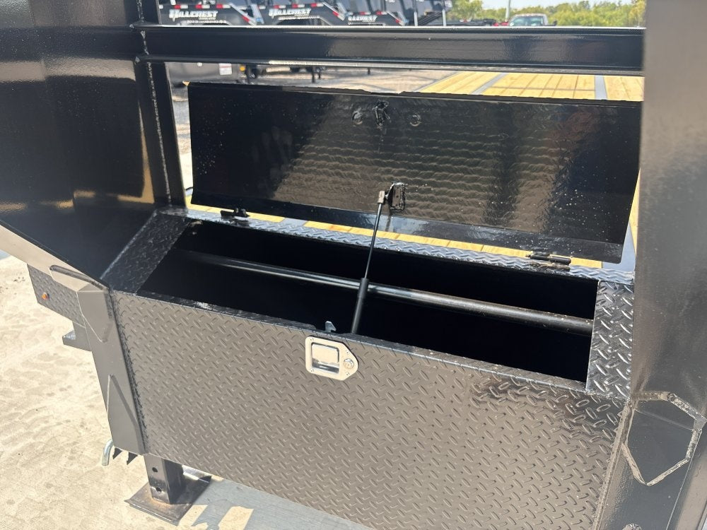 40' Stryker Gooseneck Hotshot Non-CDL Deckover Trailer Mega Ramps - (2) 10K Axles - Derated - Hotshot Non-CDL - DO 10K MR SS - TrailerSwap