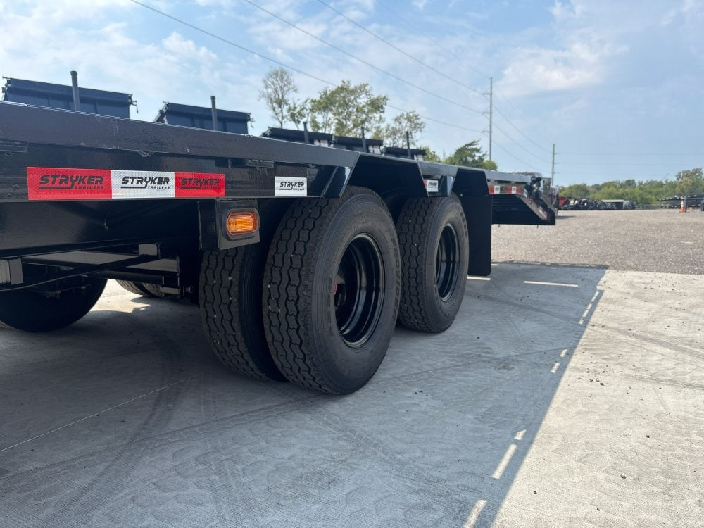 40' Stryker Gooseneck Hotshot Non-CDL Deckover Trailer Mega Ramps - (2) 10K Axles - Derated - Hotshot Non-CDL - DO 10K MR SS - TrailerSwap