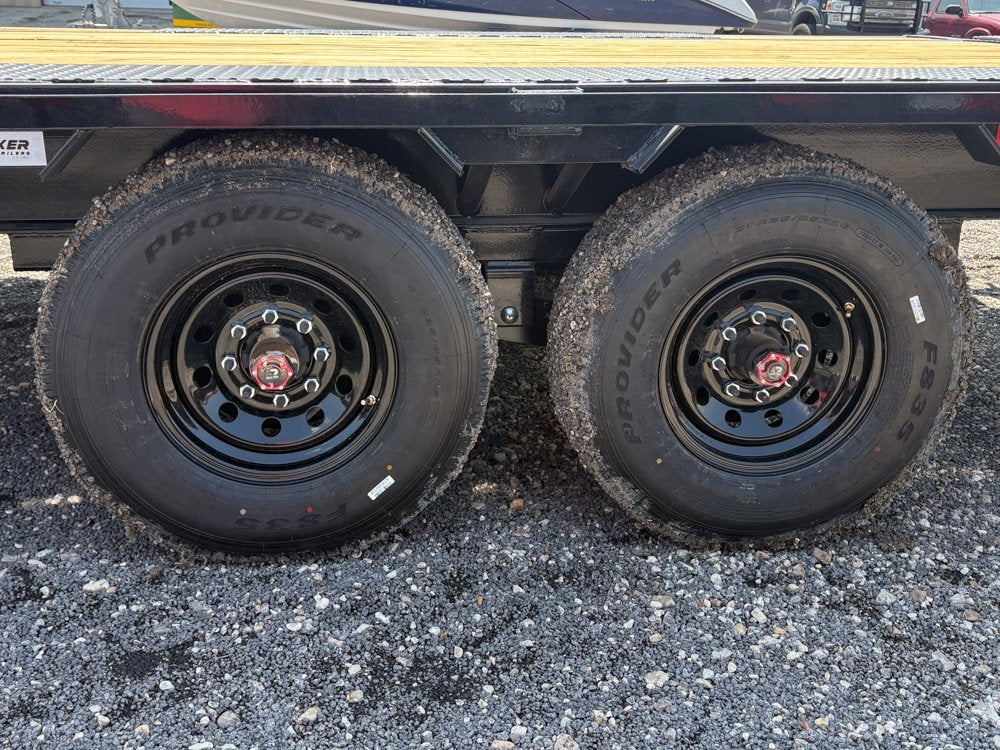 40' Stryker Gooseneck Hotshot Non-CDL Deckover Trailer Mega Ramps - (2) 7K Axles - Hotshot Non-CDL - DO 7K MR - TrailerSwap