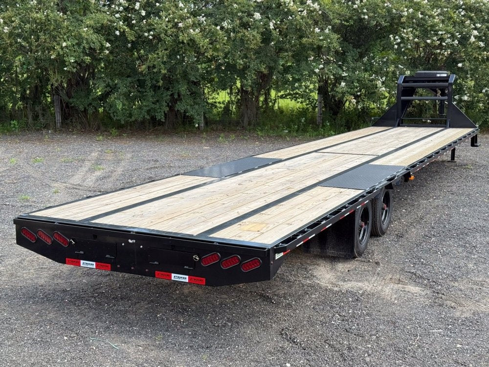 40' Stryker Hotshot Elite Gooseneck Trailer Straight Deck - (2) 10k Axles - Derated 12k GVWR - Hotshot Non-CDL - DO 10K SD SS - TrailerSwap