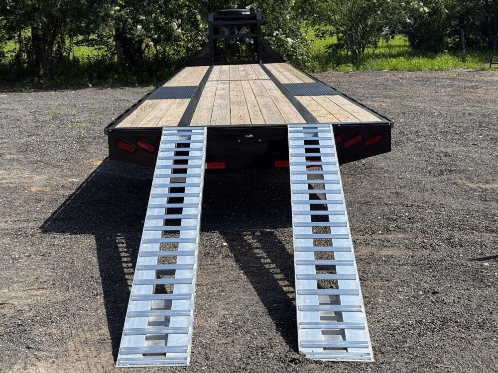 40' Stryker Hotshot Elite Gooseneck Trailer Straight Deck - (2) 10k Axles - Derated 12k GVWR - Hotshot Non-CDL - DO 10K SD SS - TrailerSwap