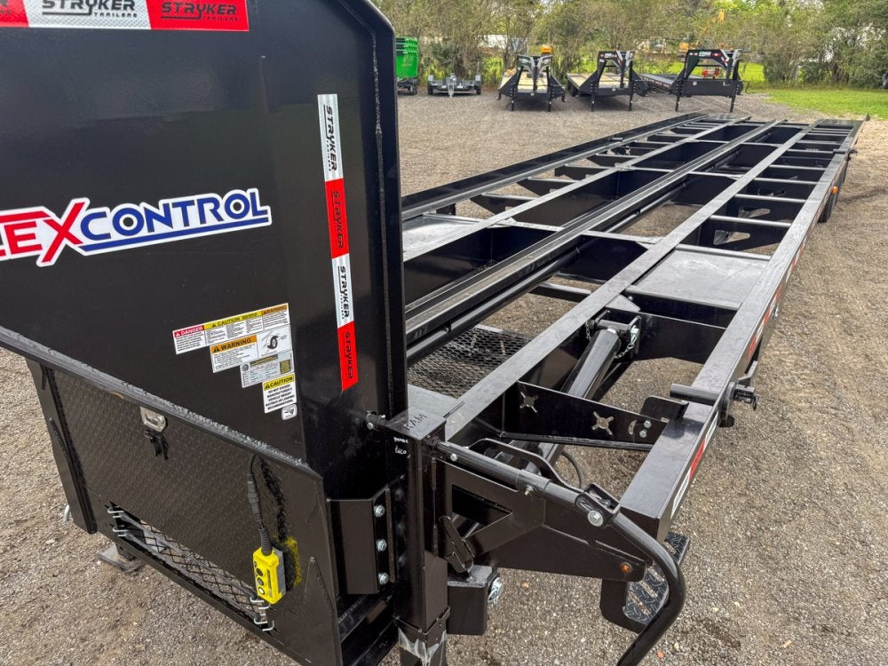 40' Stryker SCT Gooseneck Container Tilt Trailers - (2) 12K Axles - Container Tilt - Deckover Tilt - TrailerSwap