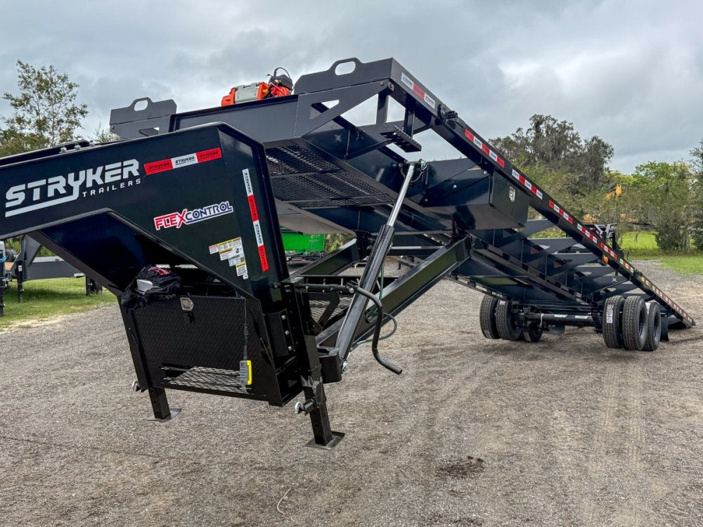 40' Stryker SCT Gooseneck Container Tilt Trailers - (2) 12K Axles - Deckover Trailers - Deckover Tilt - Stryker Dealership Group