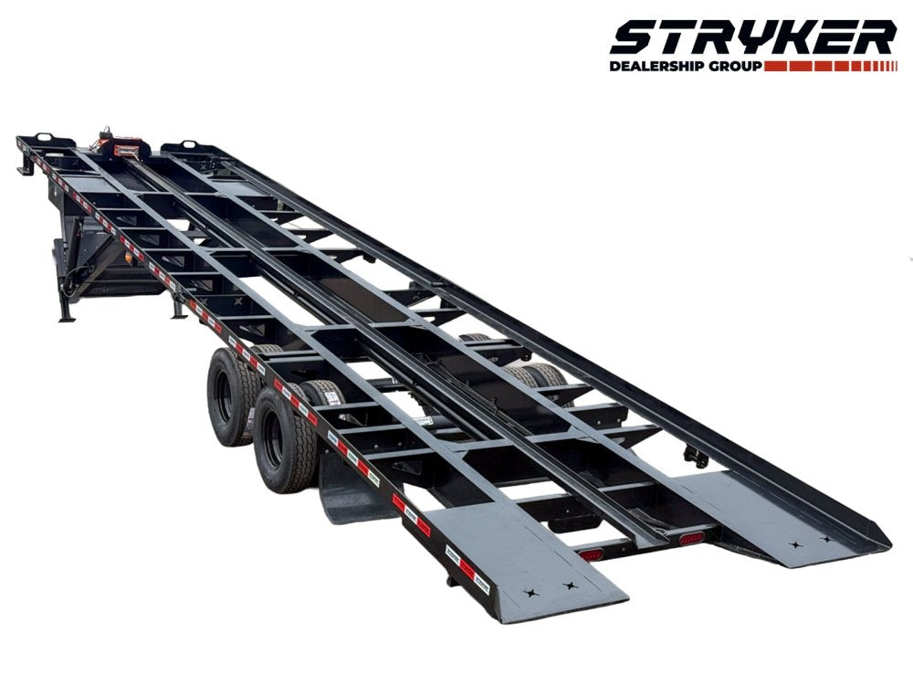 40' Stryker SCT Gooseneck Container Tilt Trailers - (2) 12K Axles - Deckover Trailers - Deckover Tilt - TrailerSwap