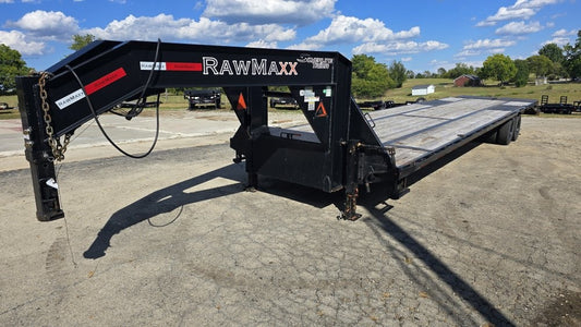 40' x 102" RawMaxx Deckover Trailers - Dual Wheel Deckover - TrailerSwap
