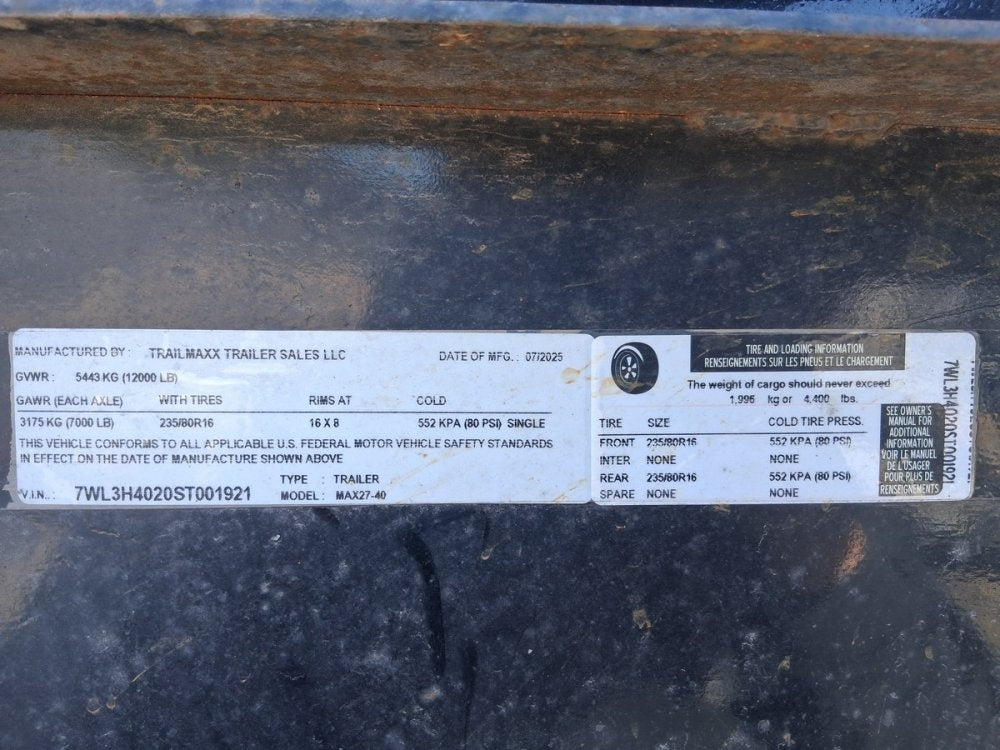40' x 102" Trail Maxx Deckover Trailers - Hotshot Non-CDL - TrailerSwap