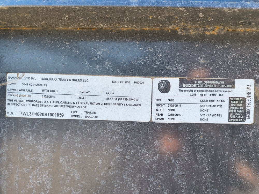 40' x 7" Trail Maxx Deckover Trailers - Hotshot Non-CDL - TrailerSwap