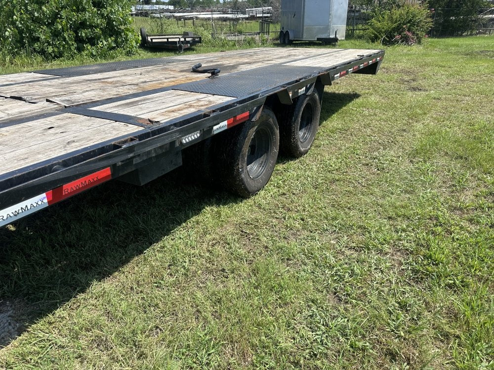 40'x8.5' RawMaxx Deckover Trailers - Dual Wheel Deckover - TrailerSwap