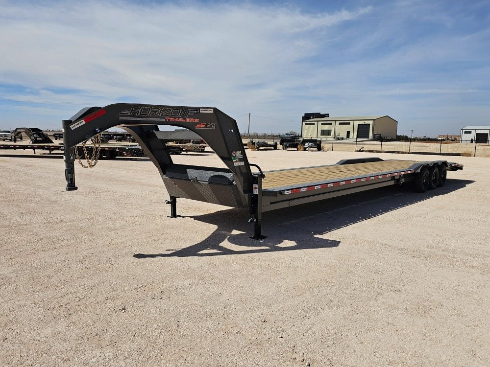 40' Horizon EWZ Gooseneck Equipment Trailer - (3) 7K Axles 15126