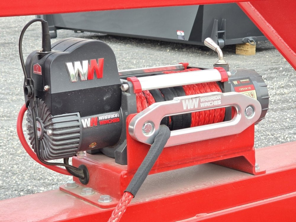 44' Mesh Deck (3) 7k Axles - 12k GVWR Derated- 14 Ply Tires w/Spare - 10' Aluminum Ramps - Warrior W - Truck & Van Trailers - Truck & Van Trailers - TrailerSwap