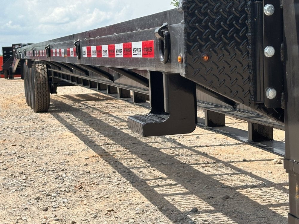 44' Stryker Gooseneck Mesh Deck Multi Car Hauler (3) 7k Axles - 12k GVWR Derated - Truck & Van Trailers - TrailerSwap