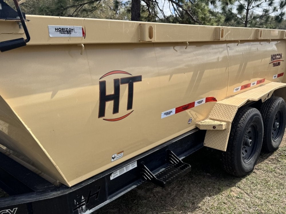14' x 7' Horizon Bumper Pull Dump 1887