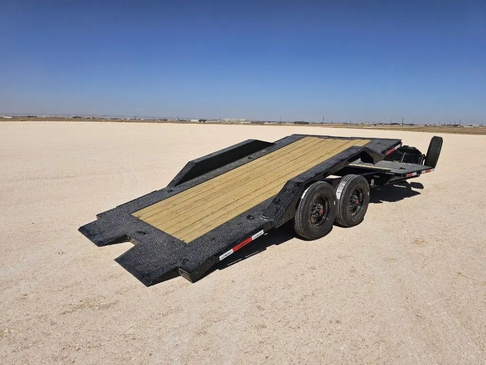 22' Horizon HET Bumper Pull Equipment Tilt Trailer Drive Over Fenders - (2) 10K Axles 16820