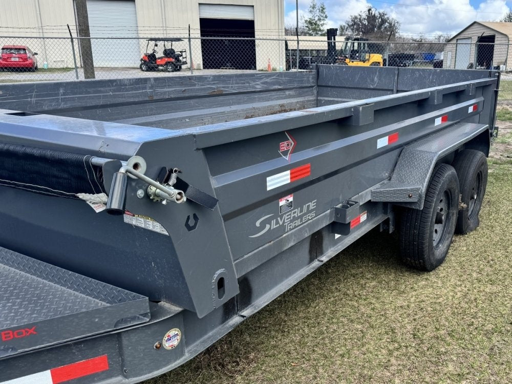 14' x 7' ED Trailers Bumper Pull Dump 772