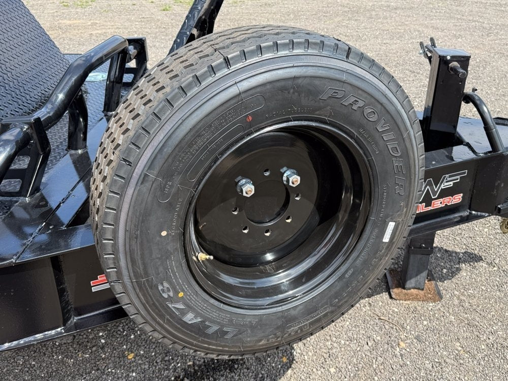 22' Horizon HEH Bumper Pull Equipment Trailer Mega Ramps - (2) 10K Axles 48-4ec