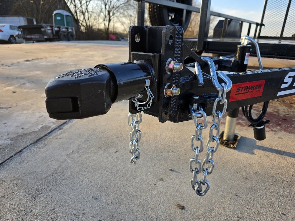 14' Utility Trailer (1) 3.5K Axle, 77" Wide 4' Gate 003807