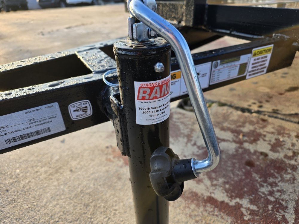 14' Utility Trailer (1) 3.5K Axle, 77" Wide 4' Gate 003807