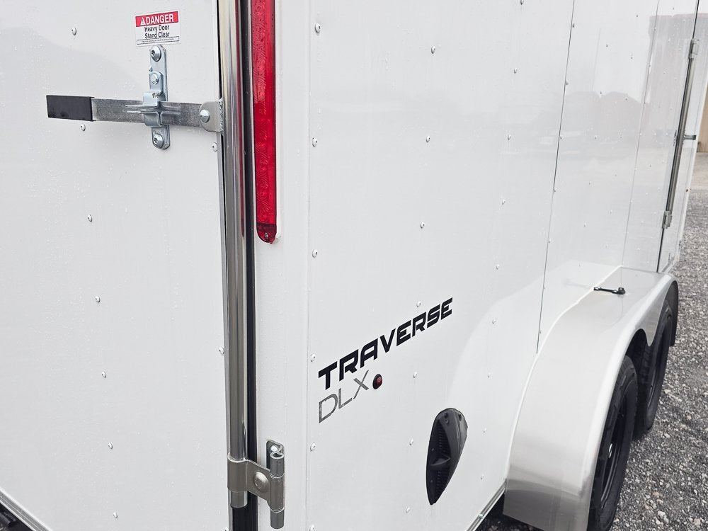 7' x 16' Traverse DLX Flat Top V Nose (2) - 3500 lb Axle 130832