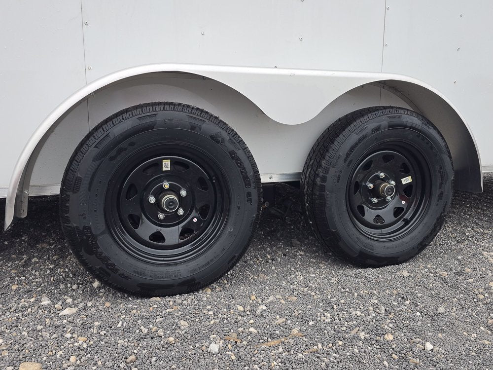 7' x 16' Traverse DLX Flat Top V Nose (2) - 3500 lb Axle 130832