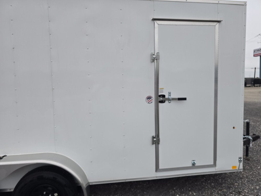 7' x 16' Traverse DLX Flat Top V Nose (2) - 3500 lb Axle 130832
