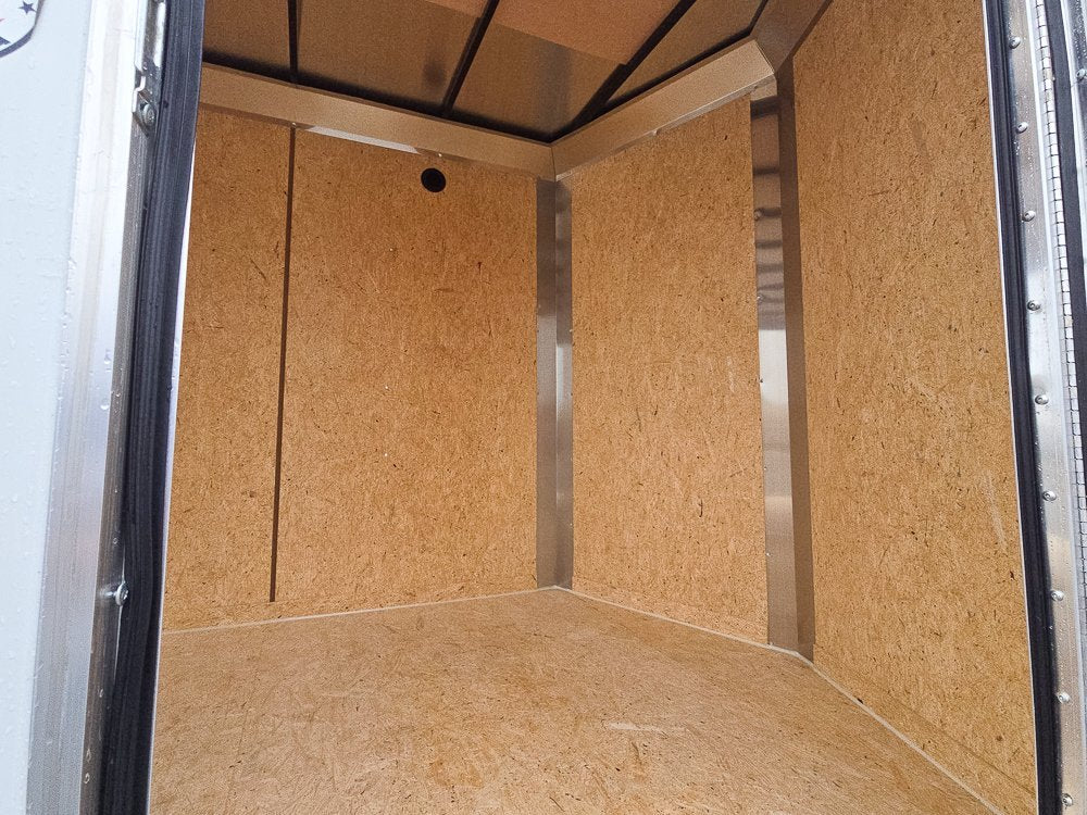7' x 16' Traverse DLX Flat Top V Nose (2) - 3500 lb Axle 130832