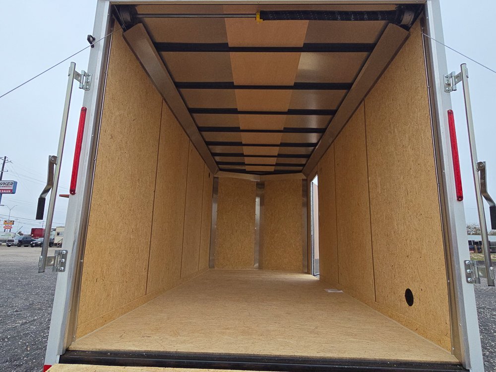 7' x 16' Traverse DLX Flat Top V Nose (2) - 3500 lb Axle 130832