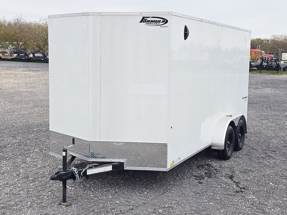 7' x 16' Traverse DLX Flat Top V Nose (2) - 3500 lb Axle 130832