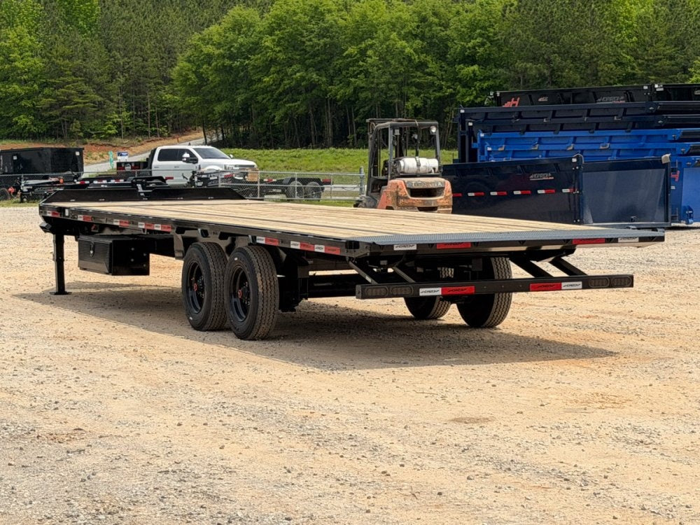 28' Horizon FTS Bumper Pull Hydraulic Deckover Tilt Trailer - 10K Axles 15102