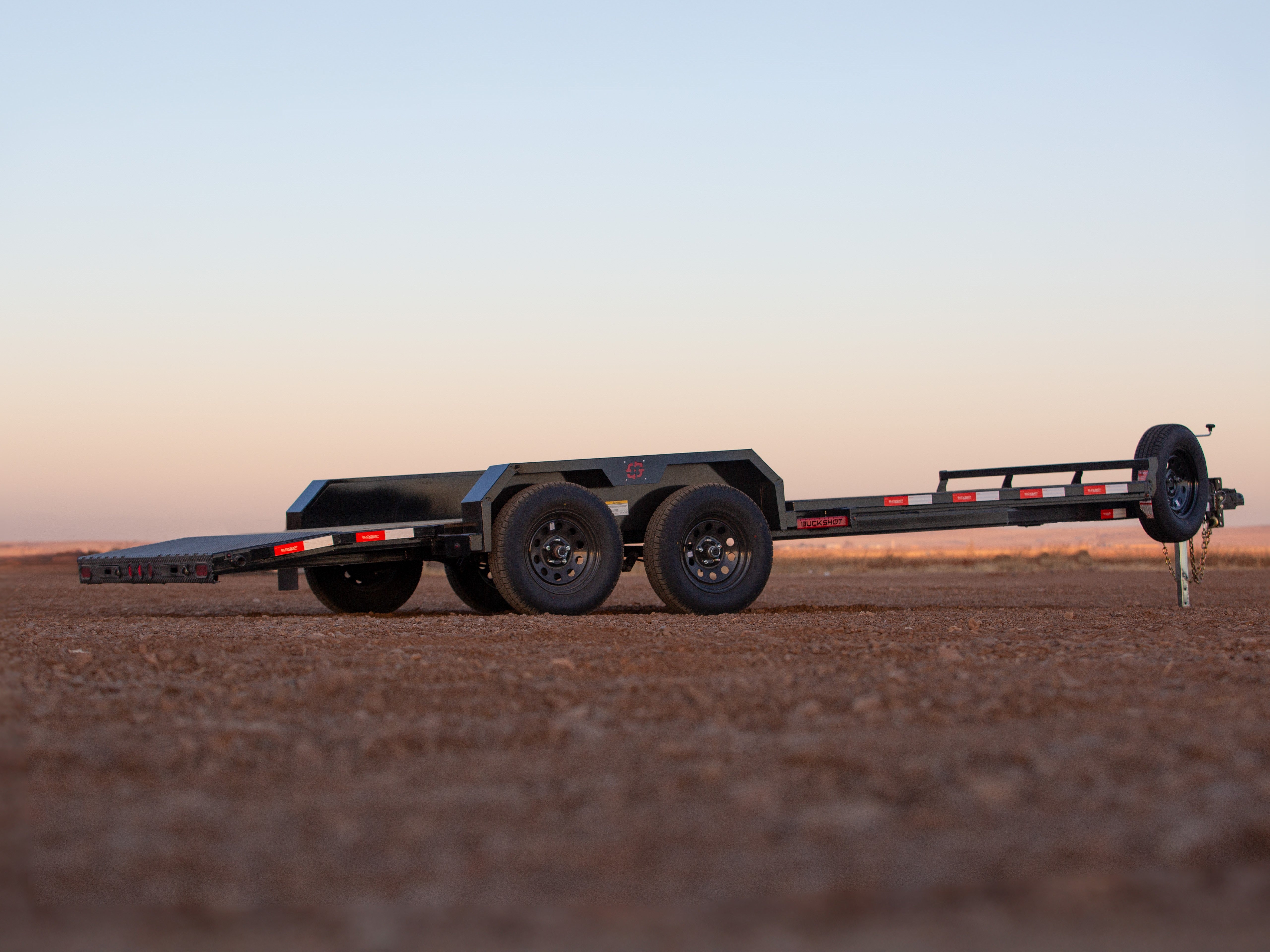 Buckshot Caliber Bumper Pull Car Hauler