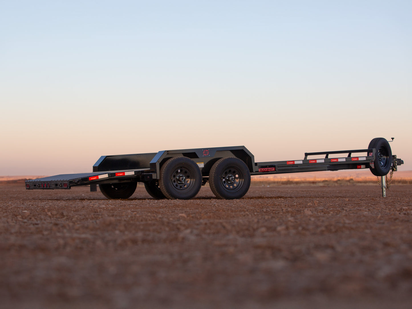 Buckshot Caliber Bumper Pull Car Hauler