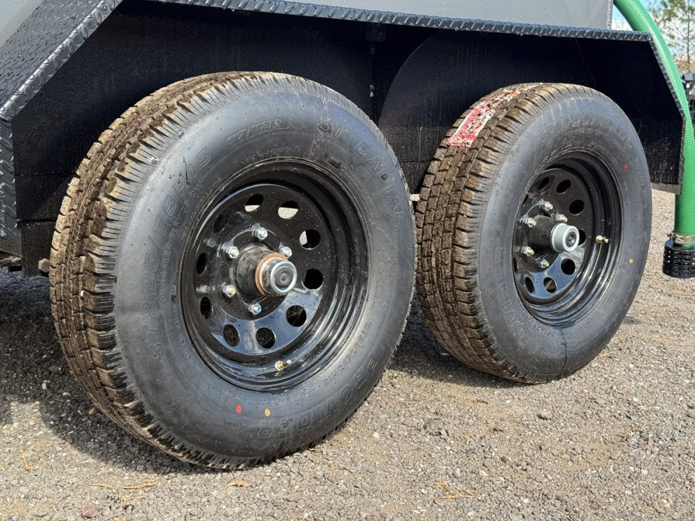 500 Gallon Water Tank Trailer with Pump and Hose - Water Tank Trailer - TrailerSwap