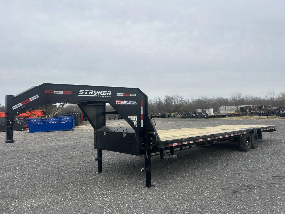 32' Stryker Gooseneck (2) 7K Axles Straight Deck 003901