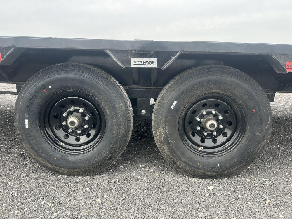 32' Stryker Gooseneck (2) 7K Axles Straight Deck 003901