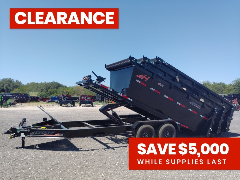 Horizon 14' RDZ BP Roll off Bundle (2) 7k Axles + 3 Bins w/ 4' Walls 00796A