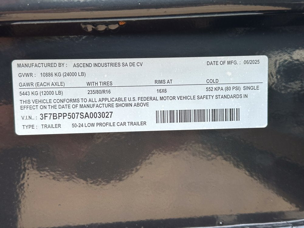 50' Low Profile Wedge (2) 12k Elec/Hyd Axles, Winch, 10' Aluminum Ramps, Spare - Wedge 3 Car Hauler - Multi Car Haulers - TrailerSwap