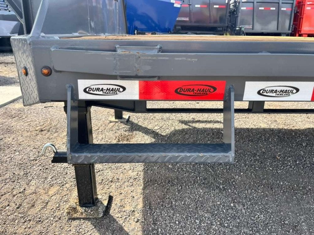 40' DKO Gooseneck Deckover 35' + 5' Mega Ramps (2) 12K Axles 011385