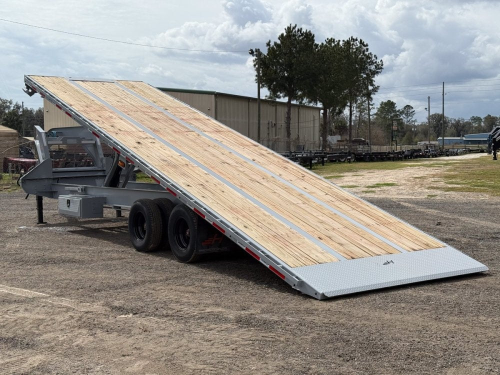 30' Horizon FFH Gooseneck Deckover Full Tilt Trailer - (2) 12k Axles 12391