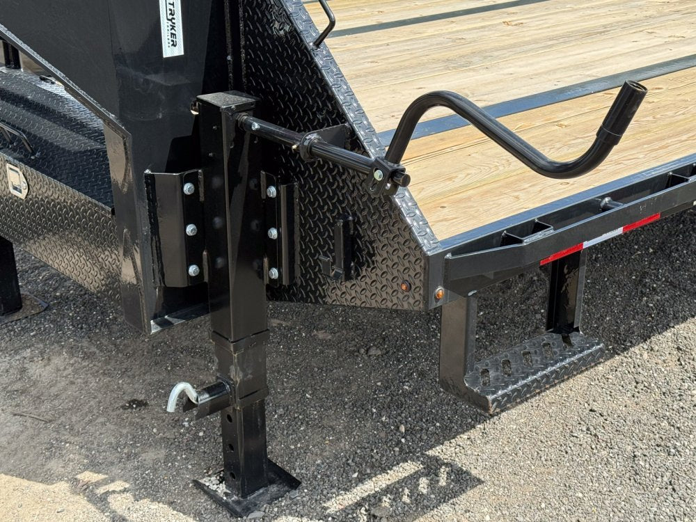 40' Stryker Hotshot Elite Gooseneck Trailer Straight Deck - (2) 10k Axles - Derated 12k GVWR 4600