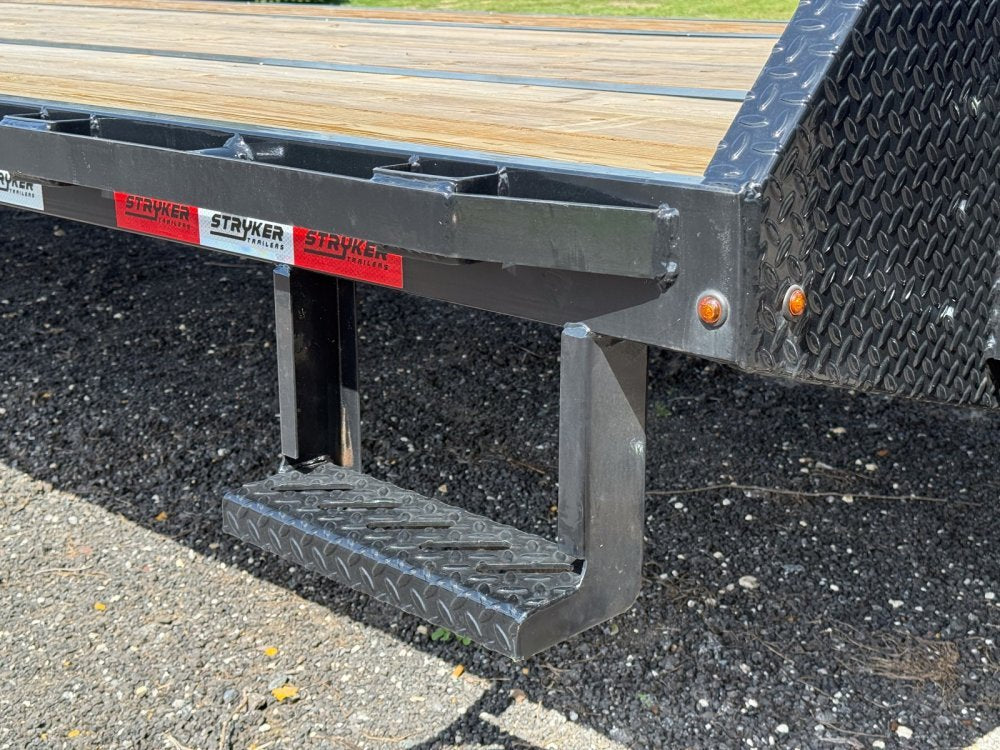 40' Stryker Hotshot Elite Gooseneck Trailer Straight Deck - (2) 10k Axles - Derated 12k GVWR 4600