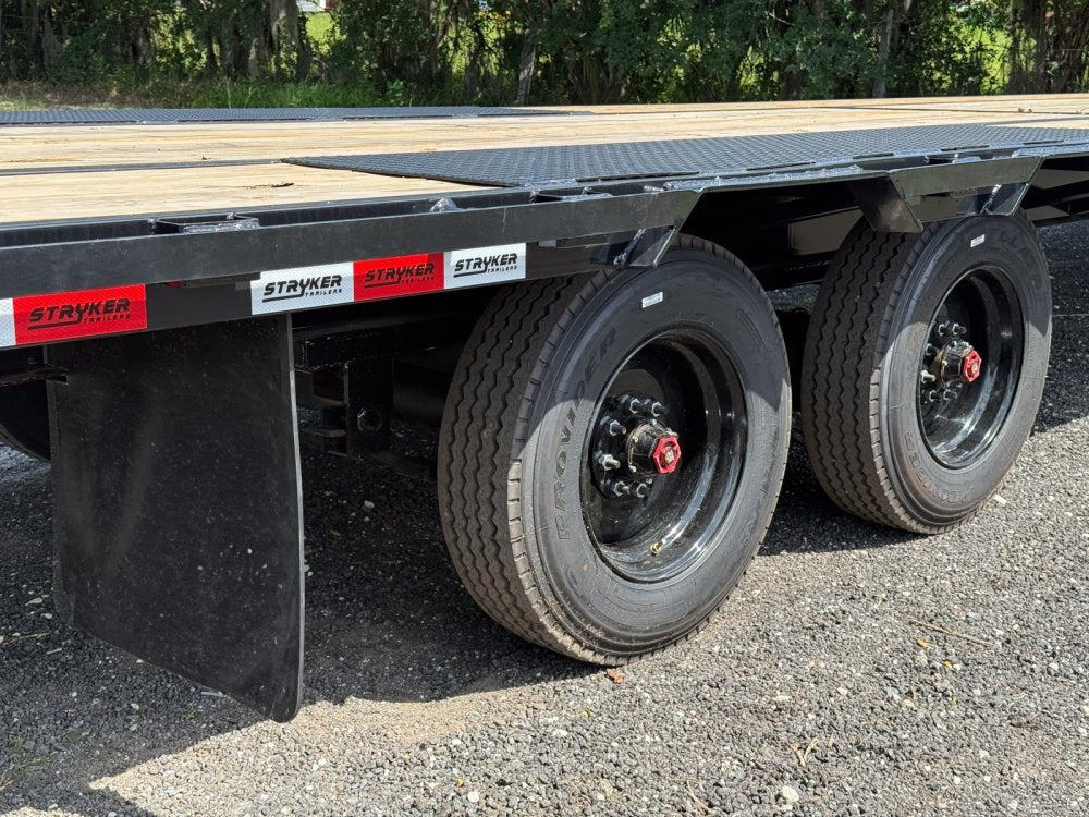 40' Stryker Hotshot Elite Gooseneck Trailer Straight Deck - (2) 10k Axles - Derated 12k GVWR 4600