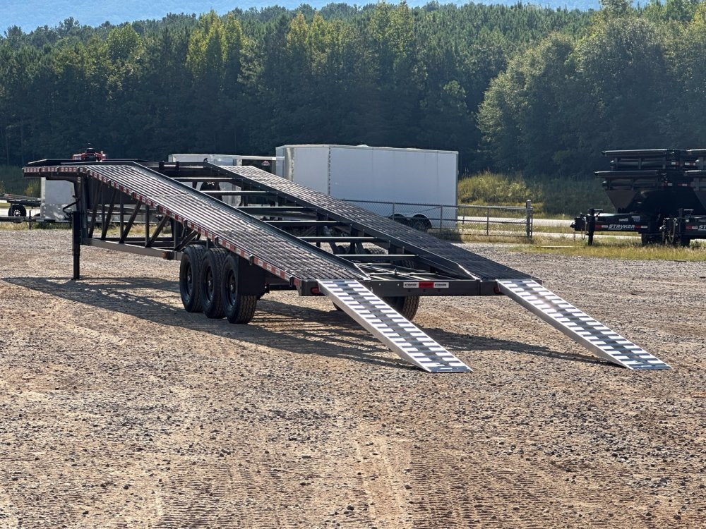 50' Stryker Gooseneck Wedge 3 Car Hauler - (3) 7k Axles Derated 004587