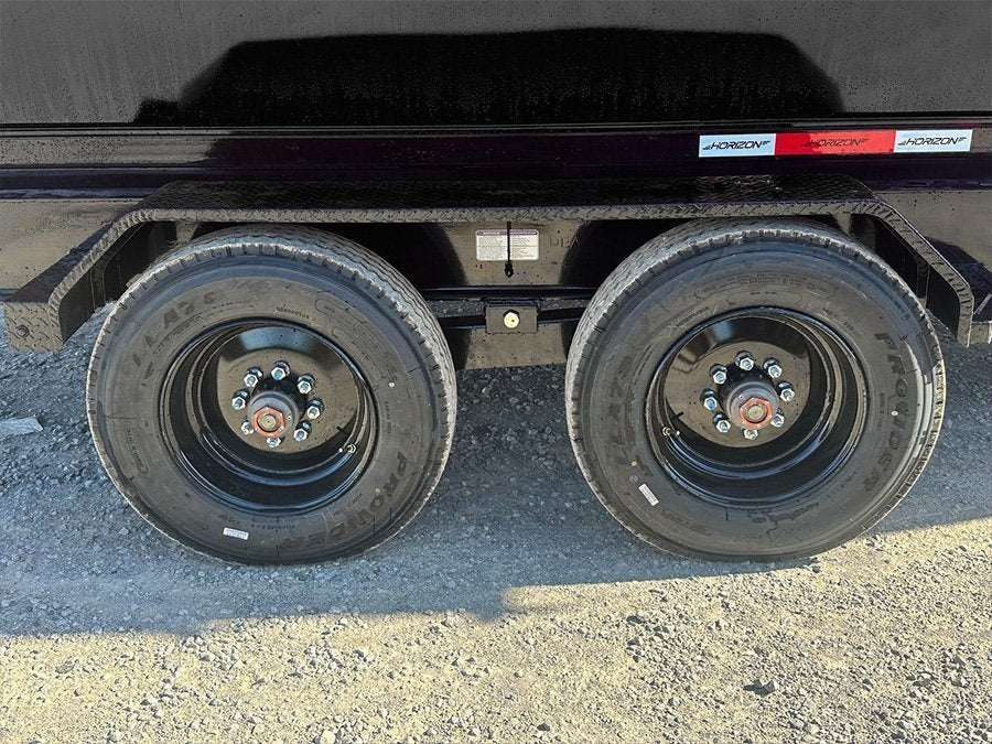 Horizon 20' HRD GN Roll off Bundle (2) 10k Axles + 3 Bins w/ 4' Walls 015403
