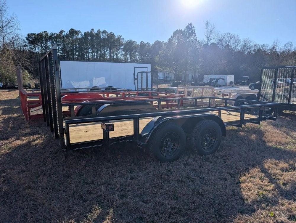 6.5 x 16 TA Pipe Top Utility Trailer Texas Bragg 6.5K 260712
