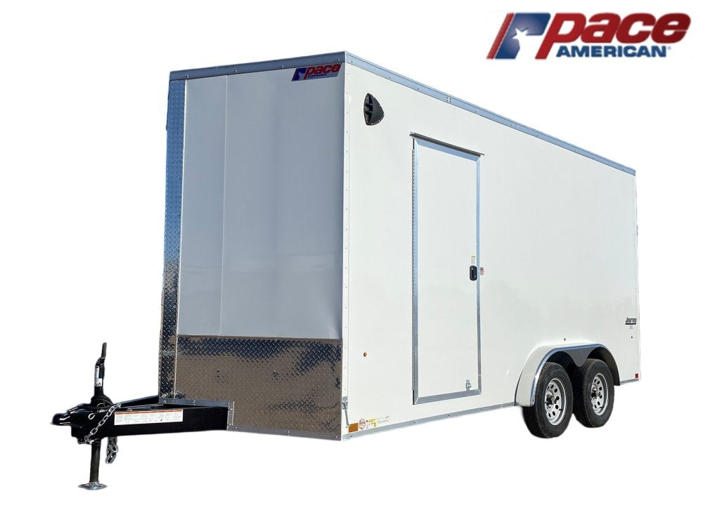 7 x 16 Journey SE Flat Top Sloped V Nose (2) 3500 lbs Axles 133863