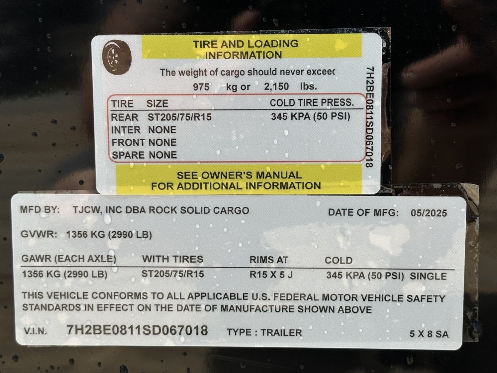 5 x 8 Enclosed - Enclosed - TrailerSwap