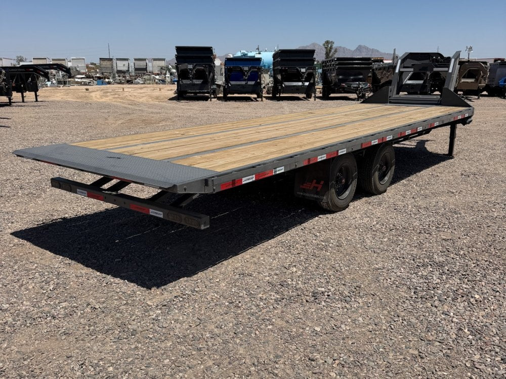 26' Horizon FFHSS Gooseneck Deckover Full Tilt Trailer - (2) 10K Axles 014792
